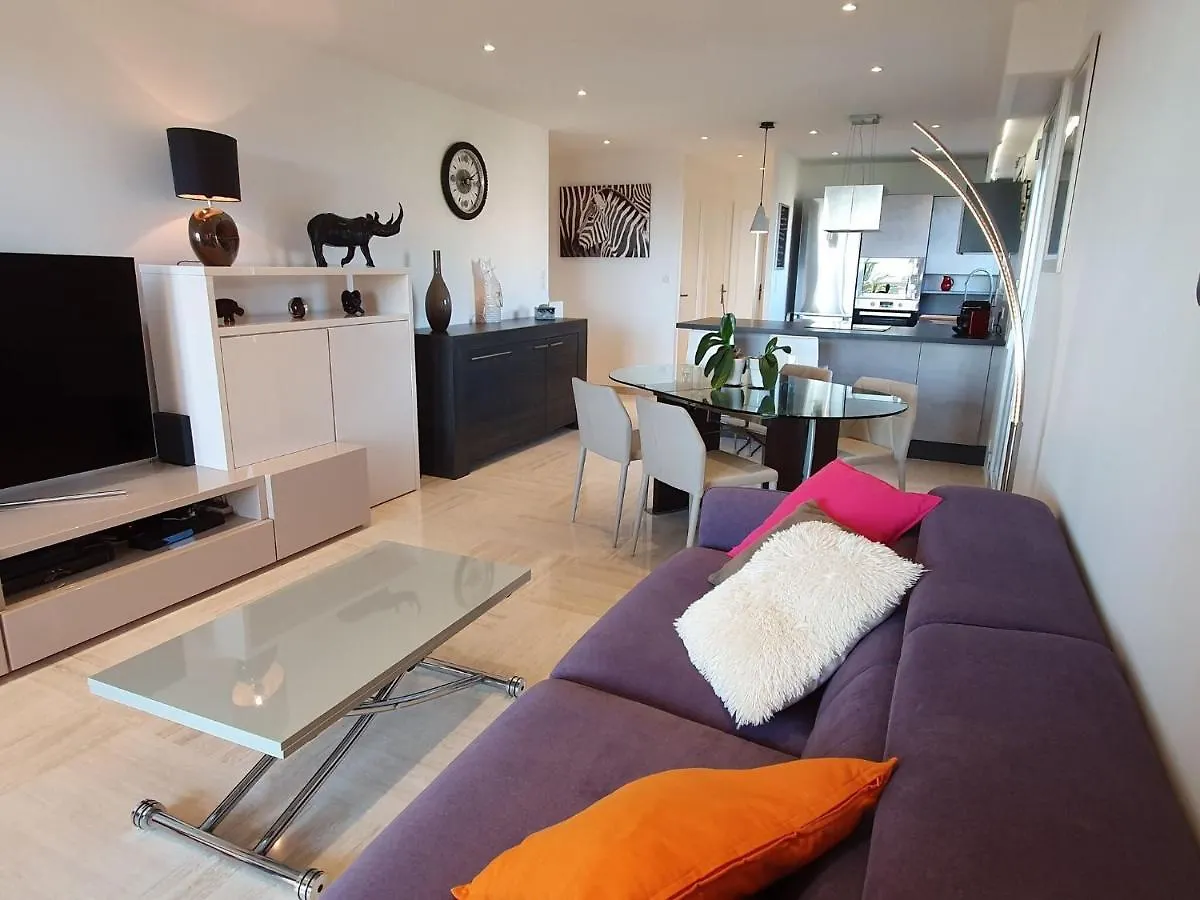 Villa Classy Apartment In Nice With Pool And Private Parking Place Frankreich
